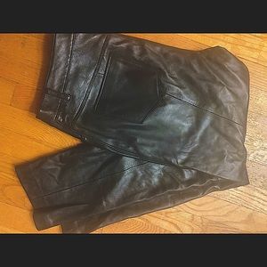 Real Leather pants